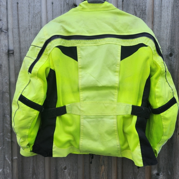 OLYMPIA Vented Motorcyle Jacket~L - Picture 2 of 16